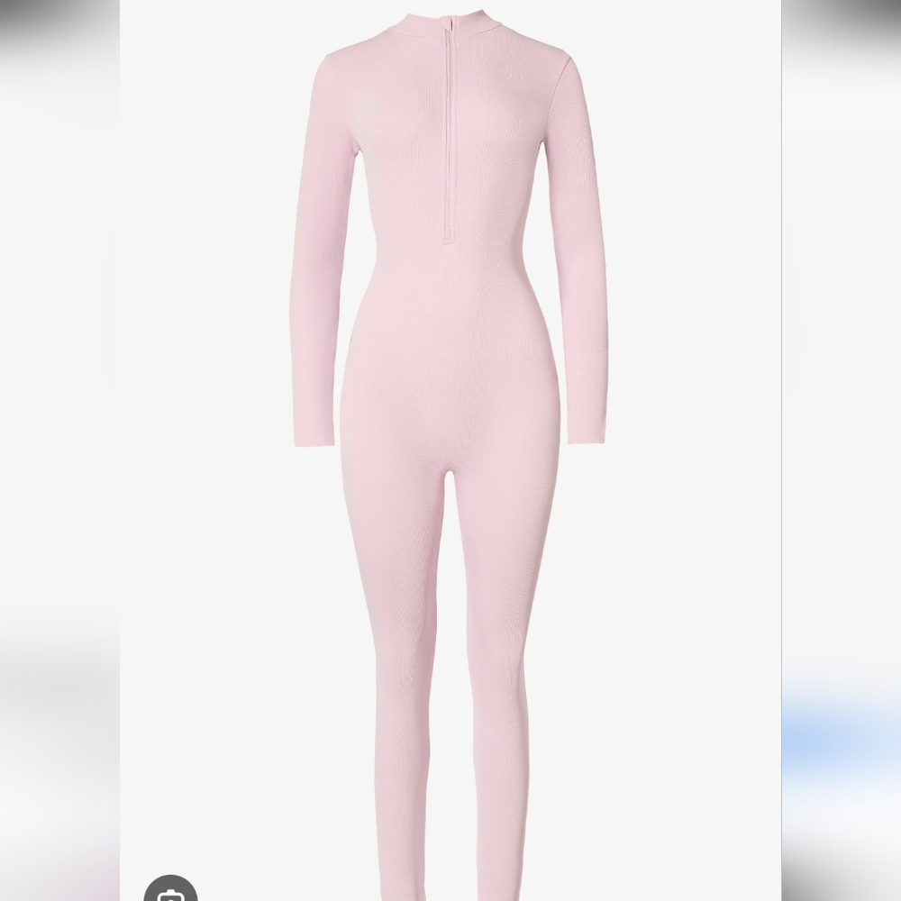 Pink Long Sleeve Jumpsuit 0102